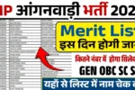 MP Anganwadi Bharti Merit List